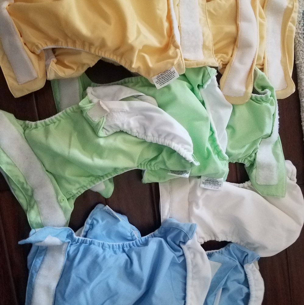 Cloth diapers and inserts